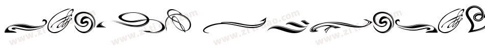 Rough Fleurons字体转换